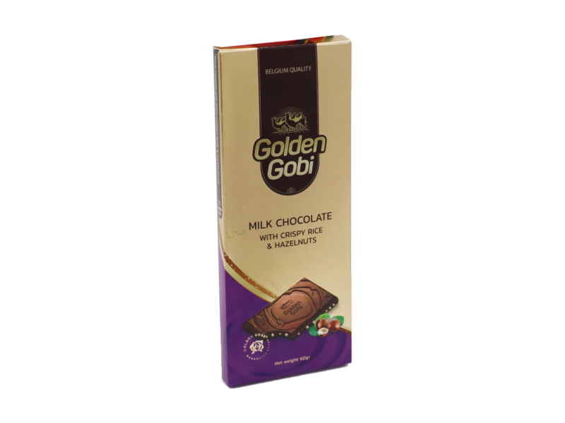 Шоколад 60гр golden gobi